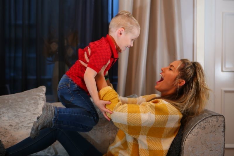 Other image for Big Brother Sian reunited with son back in Barnsley